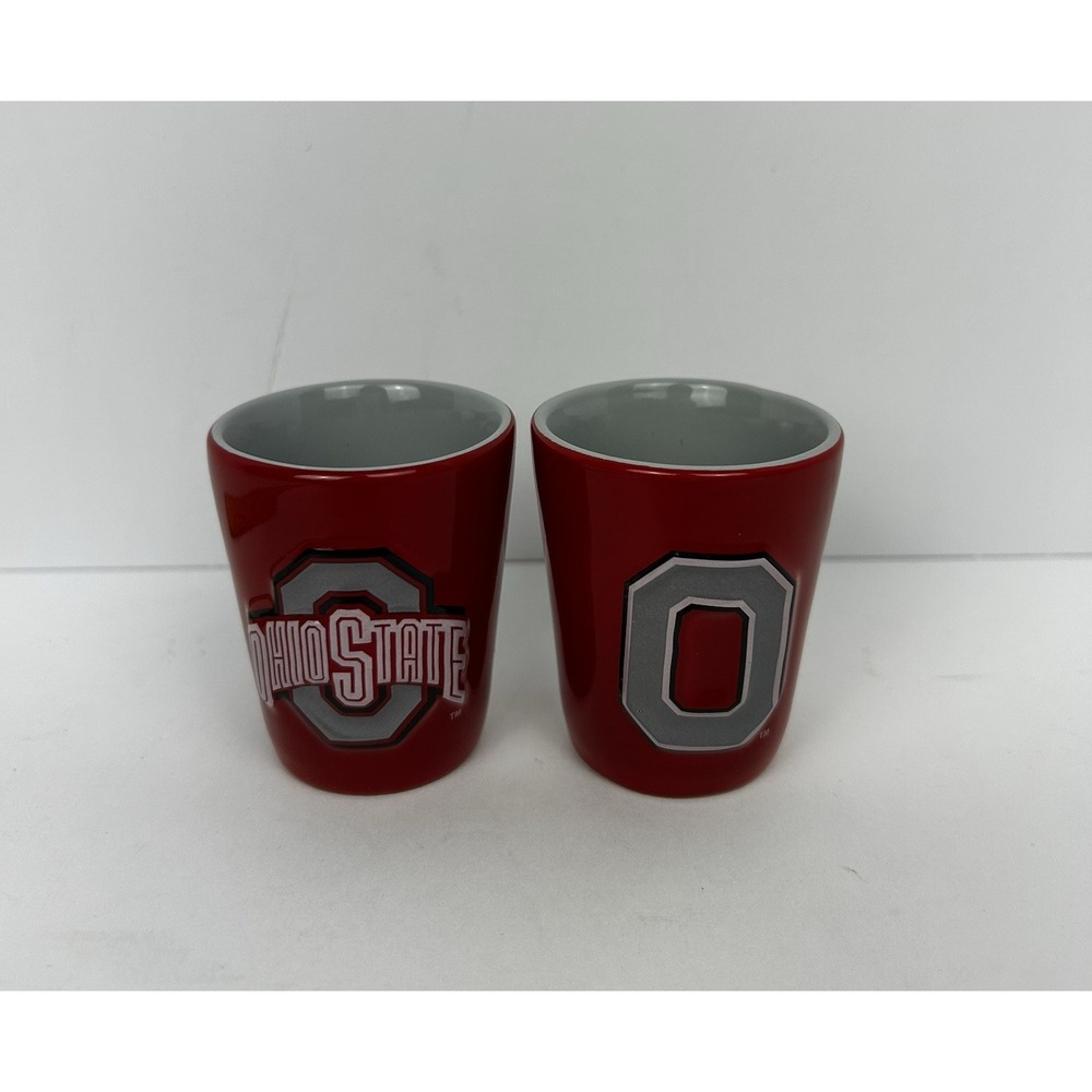 THE Ohio State University Small Red Shot Glass Officially Licensed Buckeyes